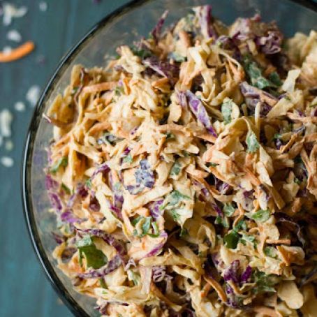 Vegan Southwestern Coleslaw